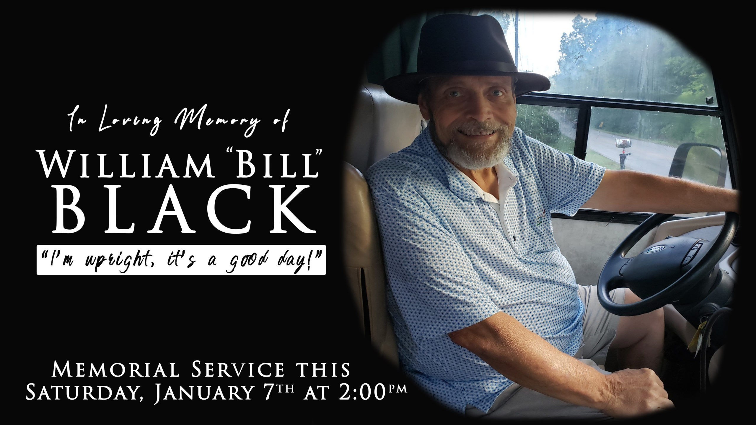 Celebrating the Life of Bill Black